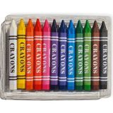 Cmk BP742 Jumbo Üçgen Mum Boya 12 Renk