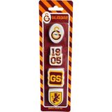 Cmk Galatasaray Resmi Lisanslı Silgi Seti, 4 Parça, Gs Logo ve Arma Tasarımlı
