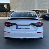 ÇMK Honda 2022 Civic Aero Difüzör - Piano Black