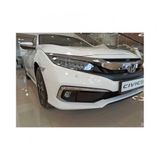 Çmk Honda Civic Fc5 2019-2021 Ön Sis Kaşı Kaplaması Nikelaj ( Makyajlı Kasa)