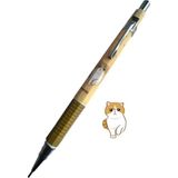 Cmk Jedo Kedi Temalı Versatil Kalem, 0.9mm Uç Kalınlığı, - Sarı