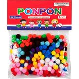 Cmk Küçük Boy Renkli Ponpon Seti 1cm 200 Adet