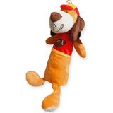 Cmk Sevimli Köpek Peluş Kalem Çantası 38 cm - Kırmızı