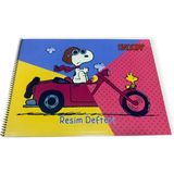 Cmk Snoopy Resim Defteri 25CM x 35CM 15 Yaprak