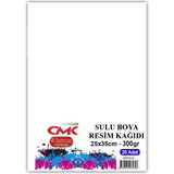 Cmk Suluboya Kağıdı 25X35CM 300 Gram - 20 Yaprak Asit İçermeyen Güvenli Çocuklar İçin