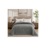 cmn home Kabartma Desenli Yumuşak Battaniye Çift Kişilik Soft Dokulu Modern Yatak Örtüsü