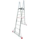 CMS Cömert Merdiven A Tipi Tablalı Merdiven 2x4 Basamaklı 2 Metre (Attm.01) - 2X4 BASAMAKLI