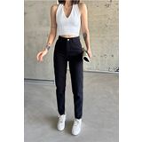Cms Jeans Kadın Koyu Mavi Yüksek Bel Mom Jean Koyu Mavi 40