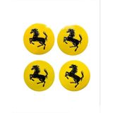 Cms Oto Aksesuar 4 Adet Jant Kapakları Kendinden Yapışkanlı Spor Görünüm Sağlayan Malzeme