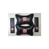 CMS OTO AKSESUAR Seat Deri Yastık + Kemer Pedi - Seat 2'li Konfor Seti - Seat Deri Set CMS - 37474