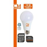 Cmsolar 15W E27 Duy 4000K Gün Işığı LED Ev Ampulü - 1 - 10 W