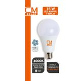 Cmsolar 15W E27 Duy 4000K Gun Isıgı Led Ev Ampulu