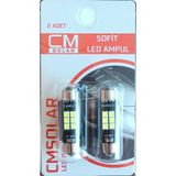 Cmsolar 41mm Sofit Led Beyaz Işık Ampul Tavan-plaka Aydınlatma