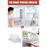 CMT 125x75CM TEK KANAT PENCERE TÜL SİNEKLİK
