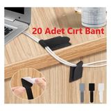 Cmt 20 Adet Kendinden Yapışkanlı Cırt Cırtlı Bant - Renkli