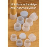 CMT 🪑MASA VE SANDALYE AYAK KORUYUCU SİLİKON
