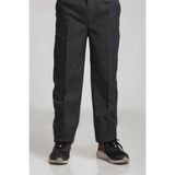 CMZ Collection Çocuk Eşofman Belli Likralı Kumaş Esnek Okul Pantolonu - Füme - 11 Yaş