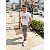 CMZ Collection Çocuk Likralı Esnek Eşofman Belli Okul Pantolonu - 9 Yaş - Füme