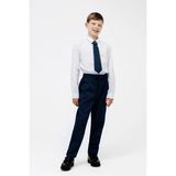 CMZ Collection Çocuk Likralı Esnek Rahat Kesim Kumaş Okul Pantolonu - 0-Lacivert - 5 Yaş