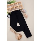 CMZ Collection Çocuk Likrasız Ortaokul Ilkokul Kaliteli Kumaş Okul Pantolonu - 12 Yaş - Lacivert