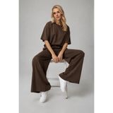 CMZ COLLECTİON Kadın Oversize Bol Paça İkili Takım Salaş Rahat Yazlık Kombin