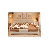 cnctekstil Montessori 90x190 Uyku Seti, Nevresim 155*215, 10 Parça, %100 Koton