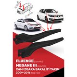 CND Fluence, Megane III 3 Uyumlu Ön Cam Izgara Bakaliti Takım (2010-2016), 668620027R, 668630027R