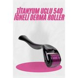 Cndr Dermaroller Titanyum 540 Iğneli 1 mm Saç Kaş Sakal Serum Kullanıma Uygun