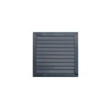 CNE Ticaret 30x40 cm Alüminyum Menfez, Antrasit, Banyo WC Havalandırma Panjuru