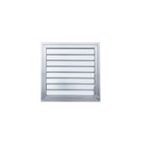 CNE Ticaret 40x40 Alüminyum Menfez Eloksal Parlak Banyo WC Havalandırma Panjur