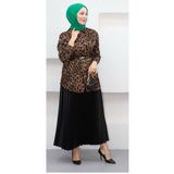CNG MODA Tesettür Saten Gömlek