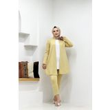 CNG MODA Tesettür Scuba Ceketli Pantolonlu Takım