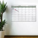 Cngstore® Manyetik Yapışkanlı Bir Aylık Program Planlayıcı Takvim 85X56 Cm