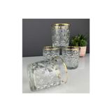 CNGZHN 6'Lı Kristal Meşrubat Bardağı 300 Ml