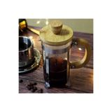 CNGZHN Ahşap Detaylı 350 Ml Cam French Press