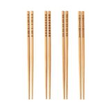 Cngzhn Çin Çubukları Chopsticks (10 Çift) - 001-Renkli - Ebatlar Seçin