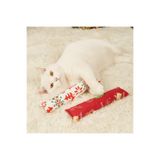 CNGZHN Yılbaşı Konseptli Hışırtılı Bez Kedi Oyuncağı