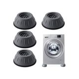 CNGZSHOP Çamaşır Bulaşık Makinesi Ayağı Altlığı Titreşim Önleyici Ayak Kaydırmaz Yükseltici Vantuzlu 4 Adet
