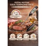 CNGZSHOP Dijital Mutfak Gıda Termometresi – Et, Süt, Mama, Sıvı ve Yiyecek Isı Ölçer