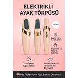 CNGZSHOP Elektrikli Ayak Törpüsü, Şarjlı, Çıkartma ve Pürüzsüzleştirme, Krem