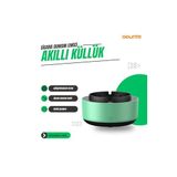 CNGZSHOP Sigara Kokusu Giderici Hava Temizleyici Küllük, Duman Emici Akıllı Cihaz, Yeşil