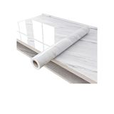 CNGZSHOP Suya Dayanıklı Mermer Desenli 5mt X 60cm Mutfak Tezgah Dolap Lavabo Yapışkanlı Folyo Kaplama Kağıdı