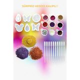 cnk craft shop Epoksi Başlangıç Set 32 Parçalı / Epoksi Kalıp Seti ,epoksi Malzemeleri, Şeffaf Epoksi Kalıp Hobi X2