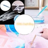 Cnk Craft Shop Epoksi Reçine Damlalık Pipet Seti 10 Adet Epoksi Kalıpları İçin Kullanışlı Set