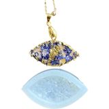 Cnk craft shop Yuvarlak Druzy Kristal Silikon Epoksi Kalıbı, 4 cm, Şeffaf, Kolye ve Anahtarlık Yapımı için, Tekrar Kullanılabilir (NAZARGOZ)