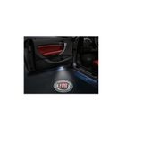 Cnk Oto Fiat Kapı Altı LED Logo Projektör – Pilli & Yapıştırmalı Hayalet Logo Aydınlatma
