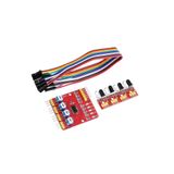 Cnl Arduino 4 Kanal Çizgi Izleyen Sensör Seti - 4 Way Tracking Module