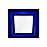 CNL Çift Renkli 18+6 W Led Panel Sıva Üstü Kare Spot Armatür (Mavi - Beyaz)