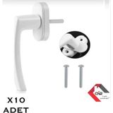 ÇNR Aks Pvc Pimapen Pencere Kolu X10 Adet