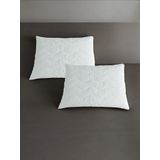 Cnr Garden 2’li Yastık Alezi Yastık Kılıfı Yastık Koruyucu 50 X 70 cm